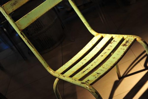 FRENCH METAL CHAIR