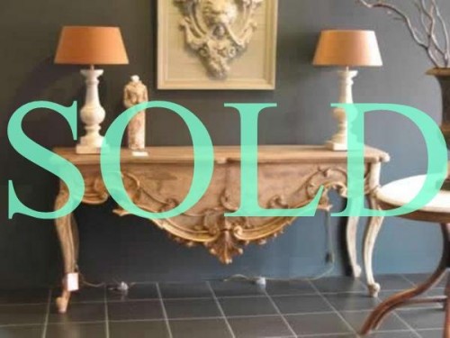 PARCEL GILT CONSOLE 