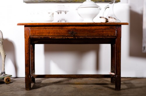 FRENCH PROVINCIAL TABLE DU PAIN (BAKERS TABLE) c. 1790
