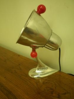 1940's ALUMINUM HEAT LAMP