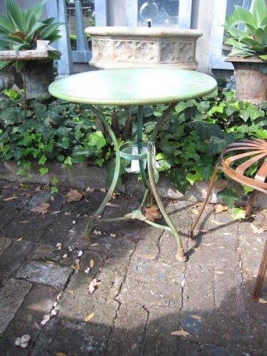 PAINTED CAFE TABLE