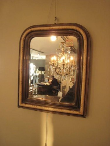 LOUIS PHILIPPE GILT MIRROR