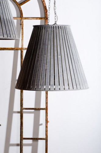 FRENCH WHITEWASH PENDANT LAMP