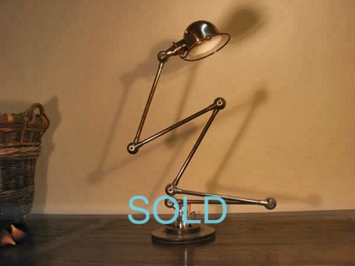 FRENCH FIVE ARM ARCHITECTS LAMP c.1950