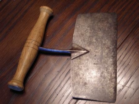 ENGLISH STRAIGHT BLADE HERB/VEGETABLE CUTTER