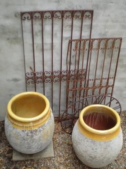 LARGE WROUGHT IRON GATE