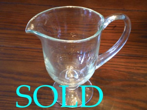 GLASS WATER JUG