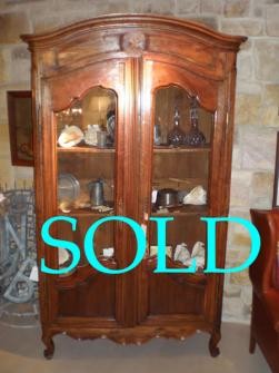 FRENCH PROVINCIAL WALNUT ARMOIRE c.1870