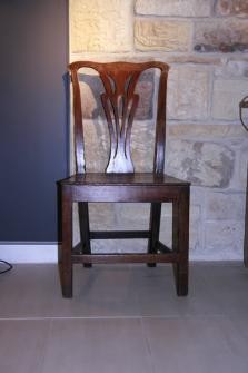 ELM AND OAK COUNTRY CHAIRS C. 1780 