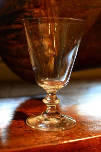 FRENCH CRYSTAL RED WINE GLASSES