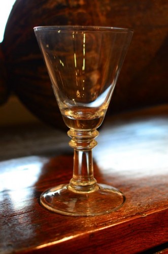 SET FOUR FRENCH GLASSES