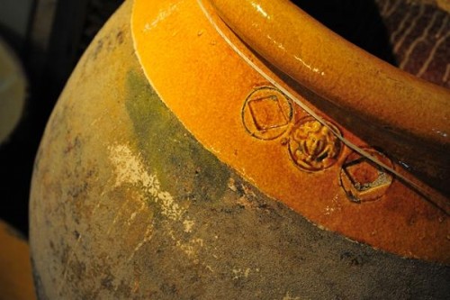 FRENCH TERRACOTTA JARRE