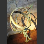 SWEDISH ARMILLARY SPHERE SUNDIAL
