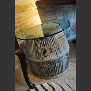 ENGLISH ZINC CORRUGATED WASHING TUB