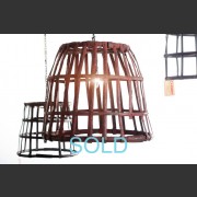 MEDIUM METAL BON BON BASKET LIGHT