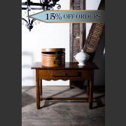 'DU PAIN' FRENCH OAK SIDE TABLE