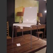 WHITE 'KUADRA' CHAIR