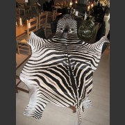 BLACK ZEBRA SKIN