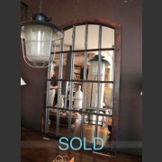 INDUSTRIAL WINDOWS CONVERTED TO MIRROR