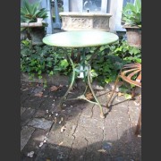 PAINTED CAFE TABLE
