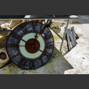 RUGGED INDUSTRIAL OUTDOOR CLOCK FACE
