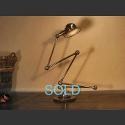 FRENCH FIVE ARM ARCHITECTS LAMP c.1950