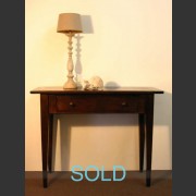 PICARDI FRENCH OAK SIDE TABLE 