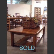 VILLIERS FRENCH OAK COFFEE TABLE
