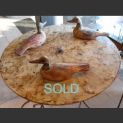 DECORATIVE WOODEN DECOY DUCKS