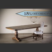 OAK REFECTORY TABLE