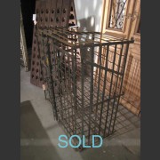 FRENCH PROVINCIAL WINE CAGE c.1900