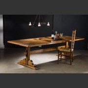 'TOULOUSE' FRENCH OAK FARMHOUSE REFECTORY TABLE 