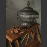 FRENCH PEWTER SUPIER c.1900