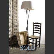 'TRIPOD' METAL STANDARD LAMP