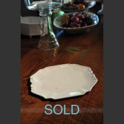 ASTIER DE VILLATTE REGENCY SQUARE DINNER PLATE