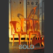 TOLIX CHAIR IN ORANGE