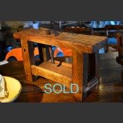 FRENCH OAK & ELM CHILDS WORKBENCH