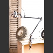 'ODEON' STAINLESS STEEL DESK LAMP