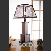 'LENS' INDUSTRIAL MESH SHADE LAMP