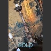 17th C. FRENCH PARCEL GILT TORCHERE