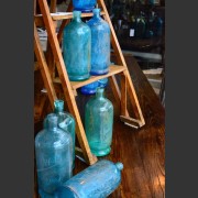 FRENCH BLUE AND AQUA BOTTLES
