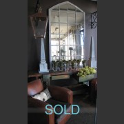 EUROPEAN INDUSTRIAL GOTHIC MIRROR